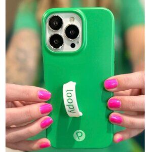 NWT Loopy GREEN iPhone 14 and 15 Pro Max Phone Case - Righty
